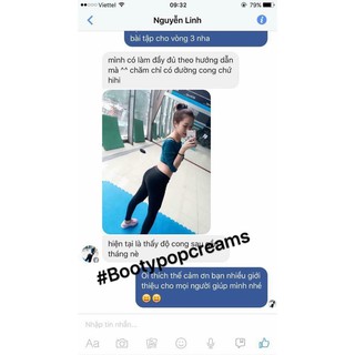 Kem nở mông Booty pop USA