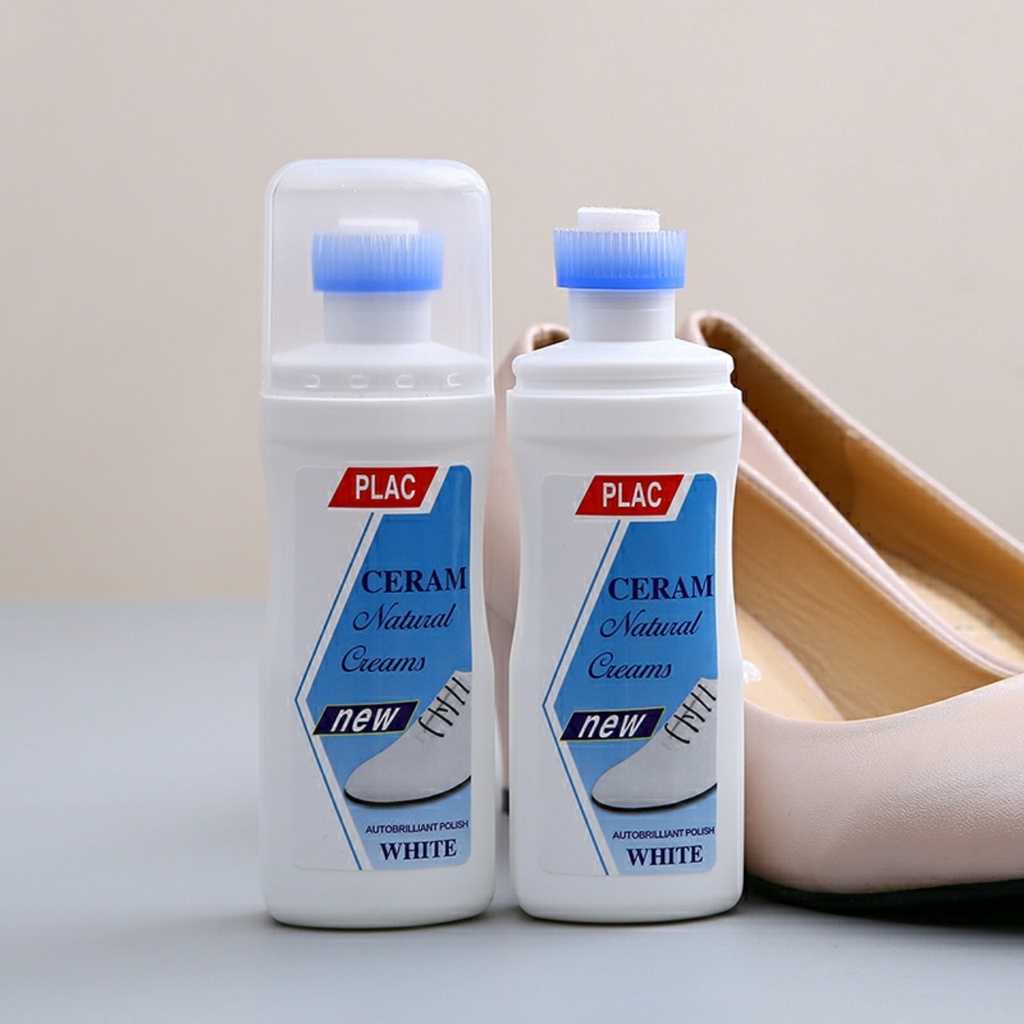 Chai tẩy trắng giày PLAC giúp tẩy sạch và giữ an toàn cho da giày, túi xách DEXI