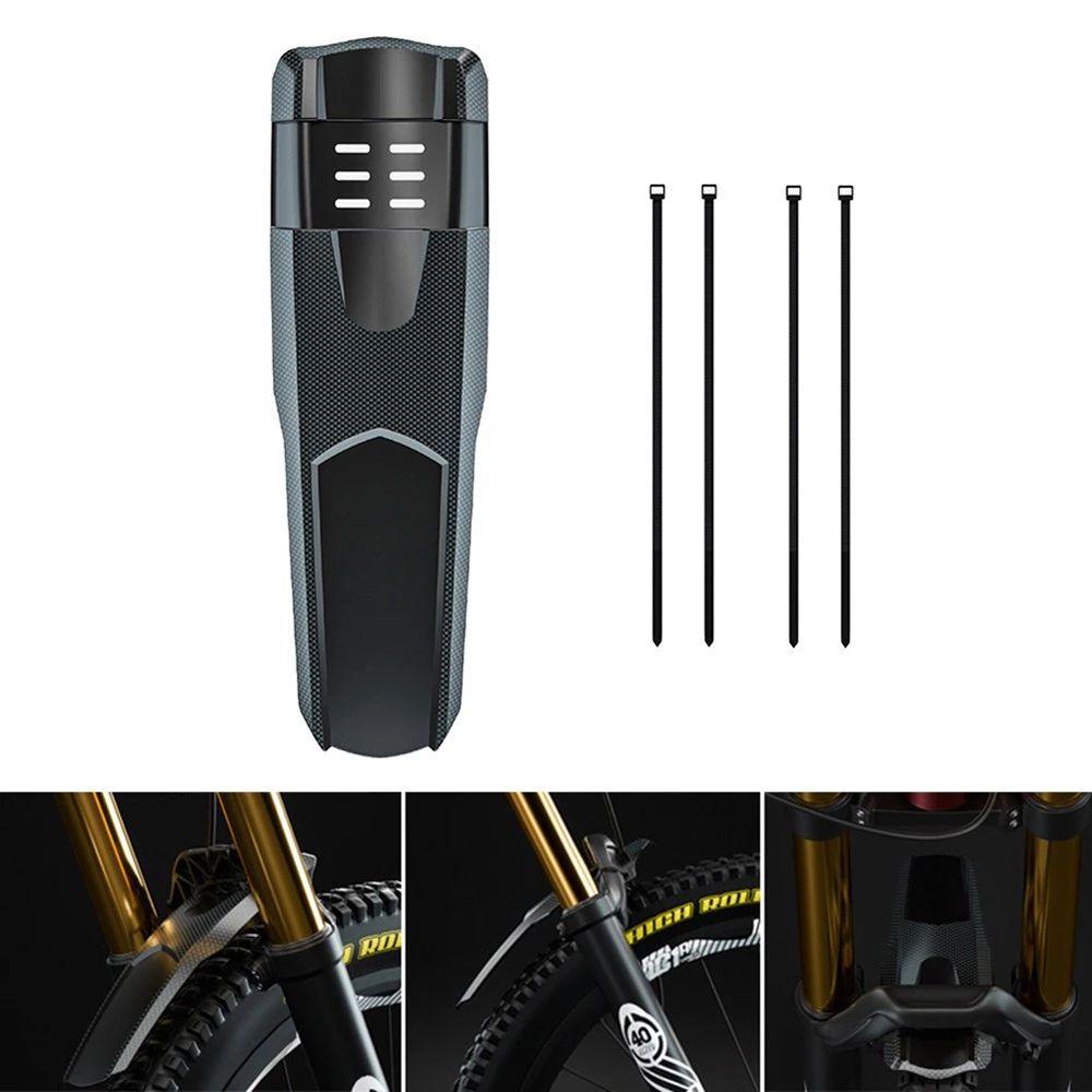 FENDER Tấm Chắn Bùn Bằng Nhựa PP Màu Đen Thông Dụng Cho Xe Đạp Leo Núi