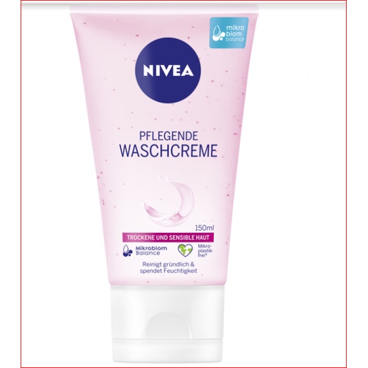 Sữa rửa mặt Nivea cho da khô và nhạy cảm