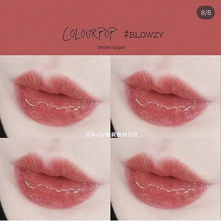 Son bóng colourpop glossy ( Fudg’d, champagne mami, blowzy, drop out, snowday)