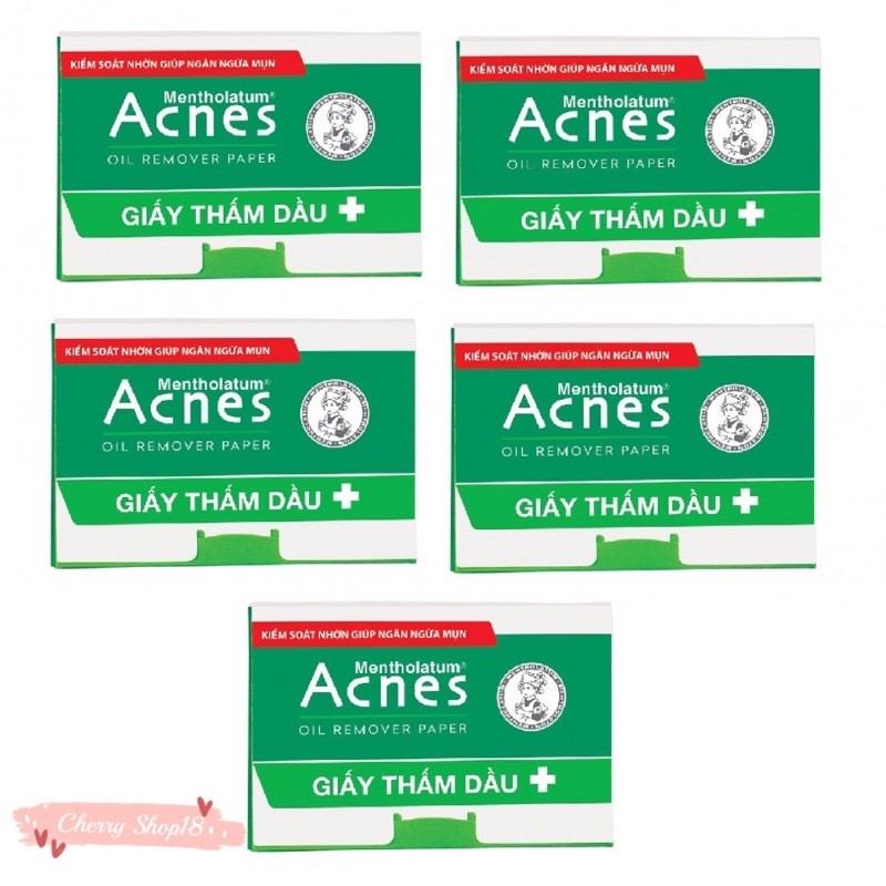 Giấy thấm dầu Acnes 25/50 tờ