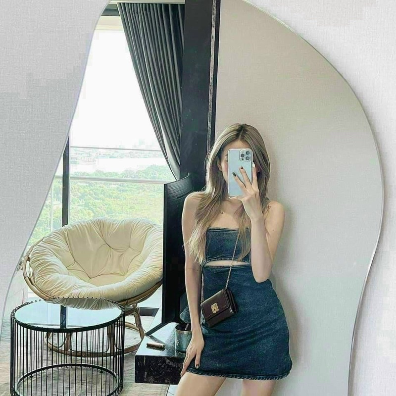 Ví nữ ,ví CnK fullbox kèm dây đeo chéo