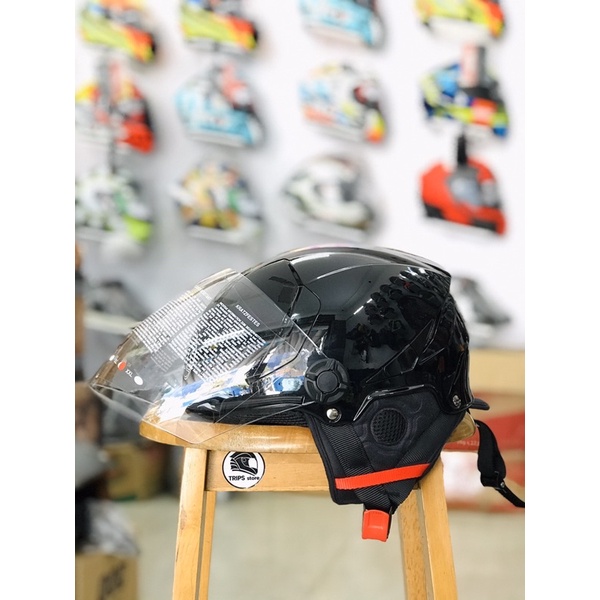 Mũ KYT 1/2 Tiger Jet