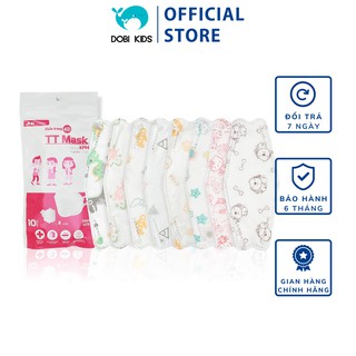 Khẩu trang trẻ em 4D an toàn cho bé set 50 chiếc