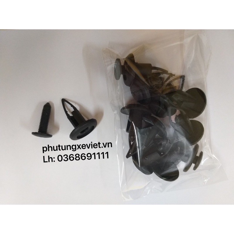 Vít cài, bắt chắn bùn bánh trước, bánh sau Ford Ranger, Everest