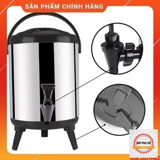 DỤNG CỤ PHA CHẾ, Bình ủ trà, bình giữ nhiệt inox 6L loại tốt.