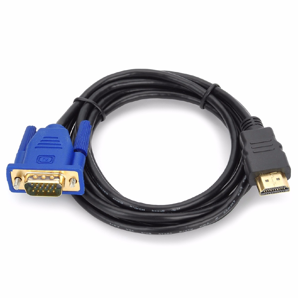 INFINITE Universal 180cm Mini 1080P HDMI To VGA Converting Cable