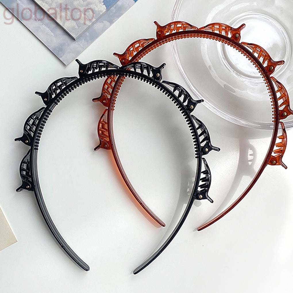 Băng Đô Cài Tóc Nhiều Lớp Thiết Kế Khoét Rỗng Chống Trượt