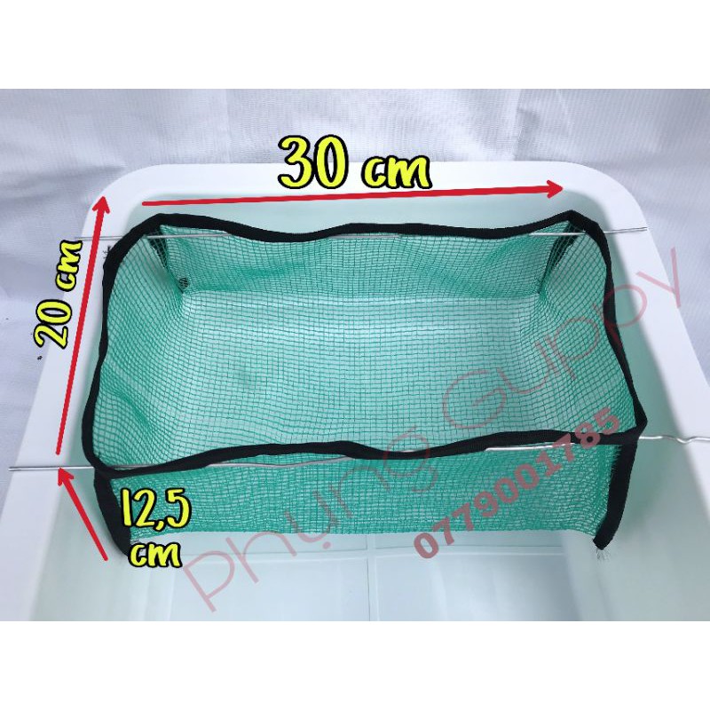 Lồng Đẻ Cho Cá Guppy Và Betta 30x20x12.5