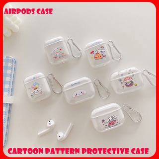 Vỏ bảo vệ hộp sạc tai nghe AirPods 1/2/Pro hình Cinnamoroll dễ thương