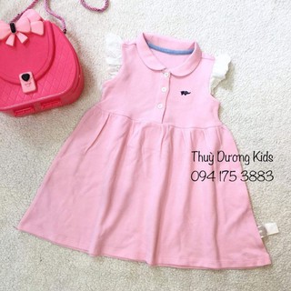 Váy Polo  hồng cánh tiên Dave & Bella dư xịn cho bé 1-7y