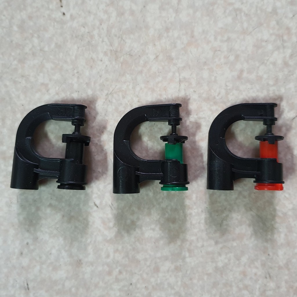 10 Đầu Béc G5 phun mưa tưới gốc chống côn trùng 30-60-90-120L/h, Bán kính 0-3,0m