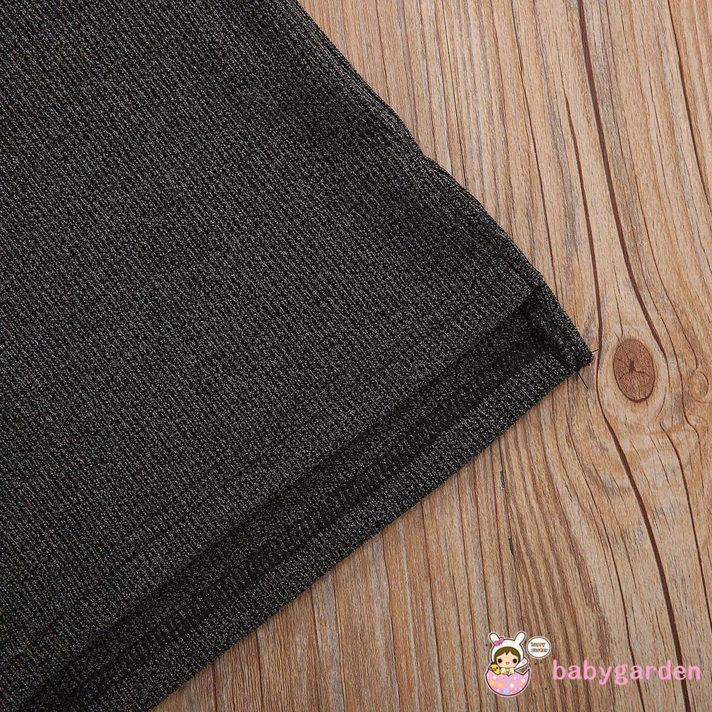 Đầm Len Dài Tay Cổ Cao Màu Trơn Dành Cho Bé Gái