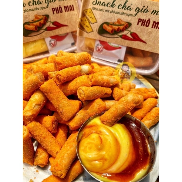 SNACK CHẢ GIÒ MINI PHÔ MAI ( 300g)