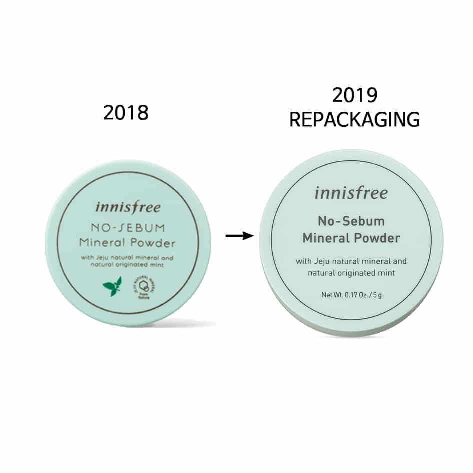 Phấn phủ dạng bột kiềm dầu Innisfree - No sebum