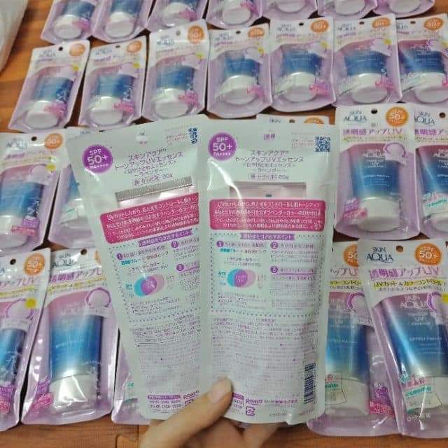 (MẪU MỚI) Kem chống nắng nâng tông da Skin Aqua UV Tone up SPF50/PA++++ nội địa Nhật | BigBuy360 - bigbuy360.vn