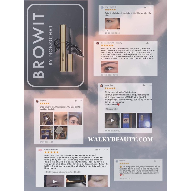 MASCARA NONGCHAT ĐẦU LƯỢC THÁI LAN CHÍNH HÃNG | BigBuy360 - bigbuy360.vn