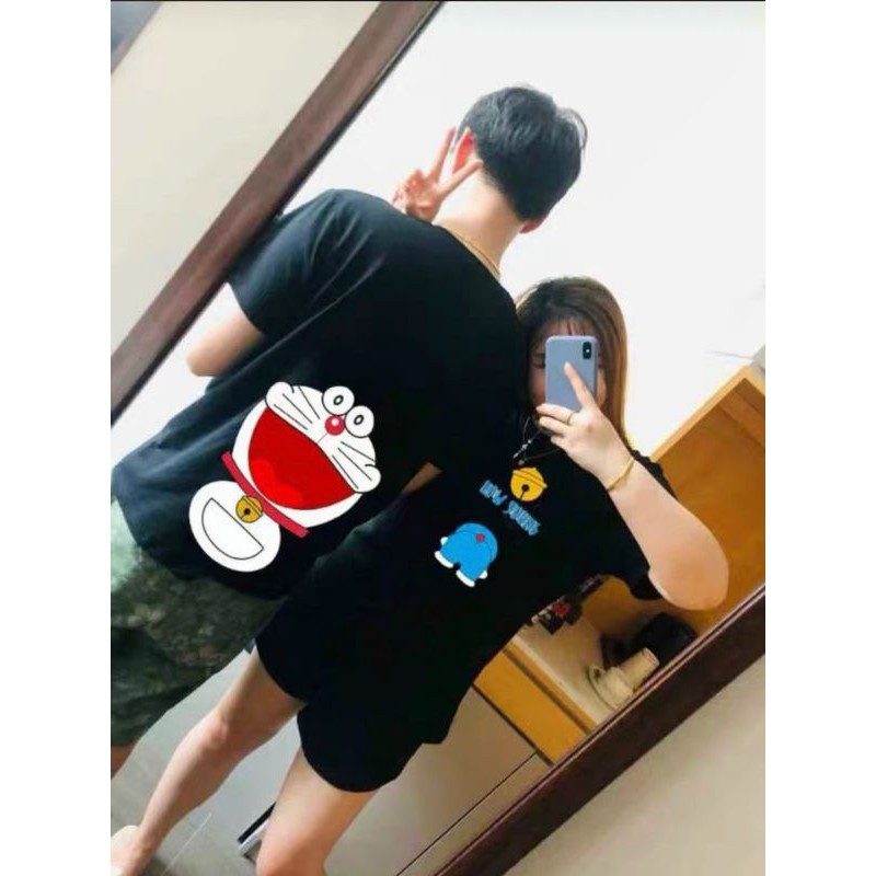 ÁO PHÔNG RỘNG DẤU QUẦN CHẤT ĐẸP - DOREMON