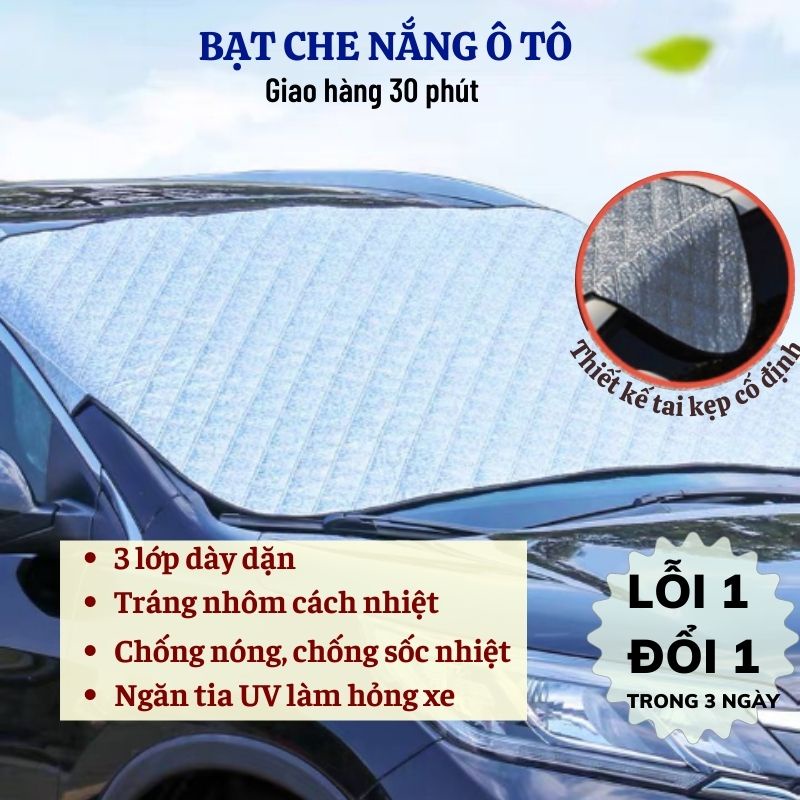 Tấm Che Nắng Ô Tô Bạt Phủ Ô Tô Che Nắng Xe Hơi Cao Cấp Moda.h