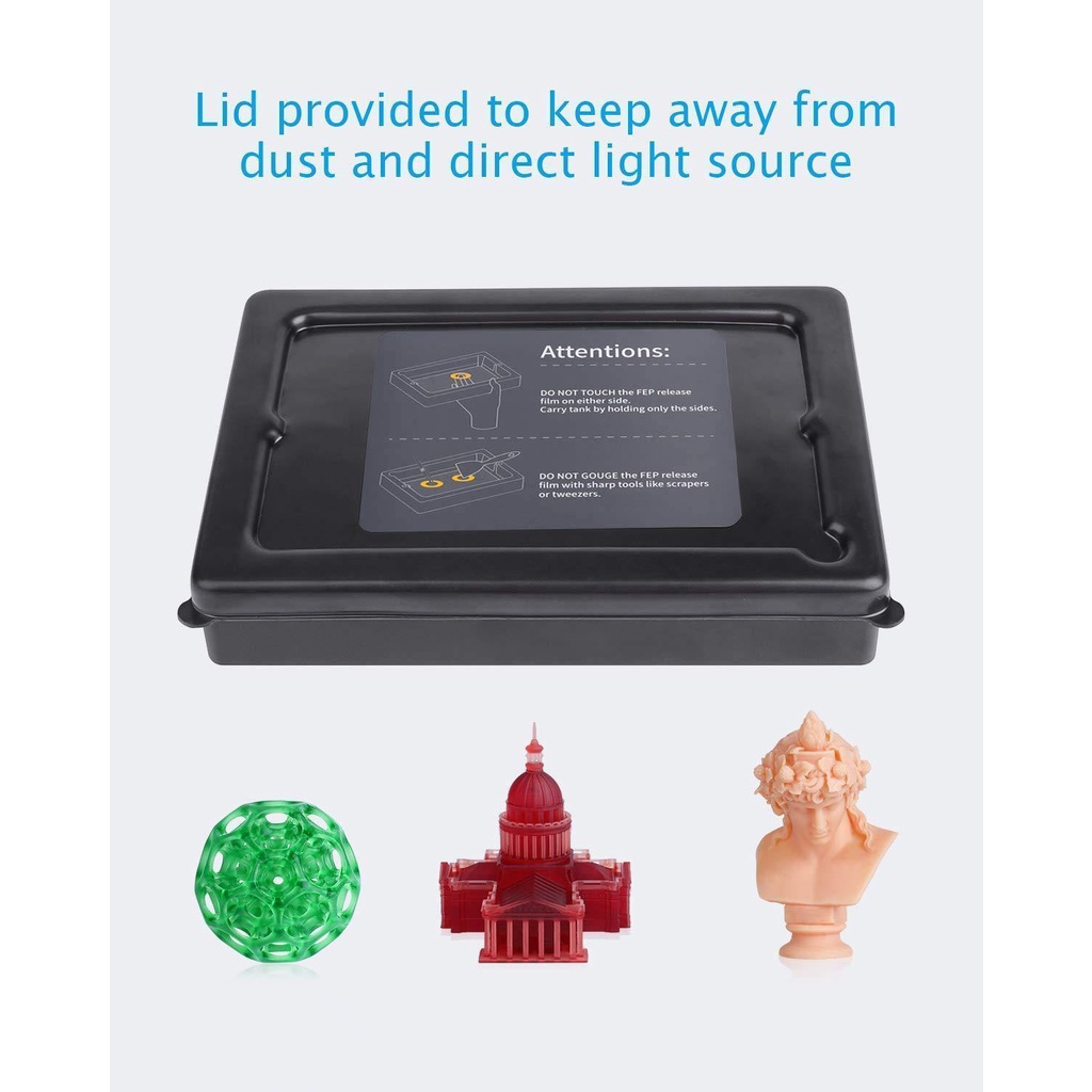 Khay Vat Nhôm Máy in 3D Elegoo Mars 2, Photo, Photón Epax X1