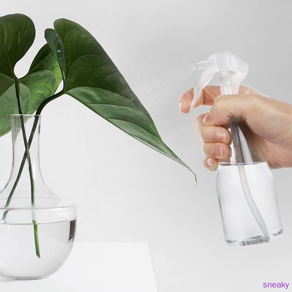 Chai xịt rỗng bằng nhựa trong suốt dung tích 200ml tiện dụng