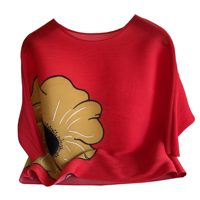 Áo Thun Dáng Rộng In Họa Tiết Thời Trang Mùa Hè 2022 Cho Nữ