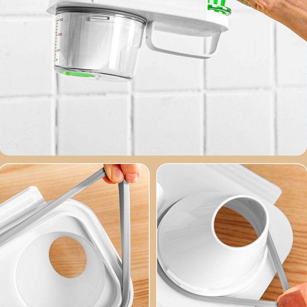 Hộp Nhựa Trong Suốt Đựng Dung Dịch Tẩy Rửa Tiện Dụng