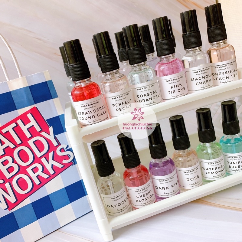 Xịt thơm bodymist Bath and body Works 33ml