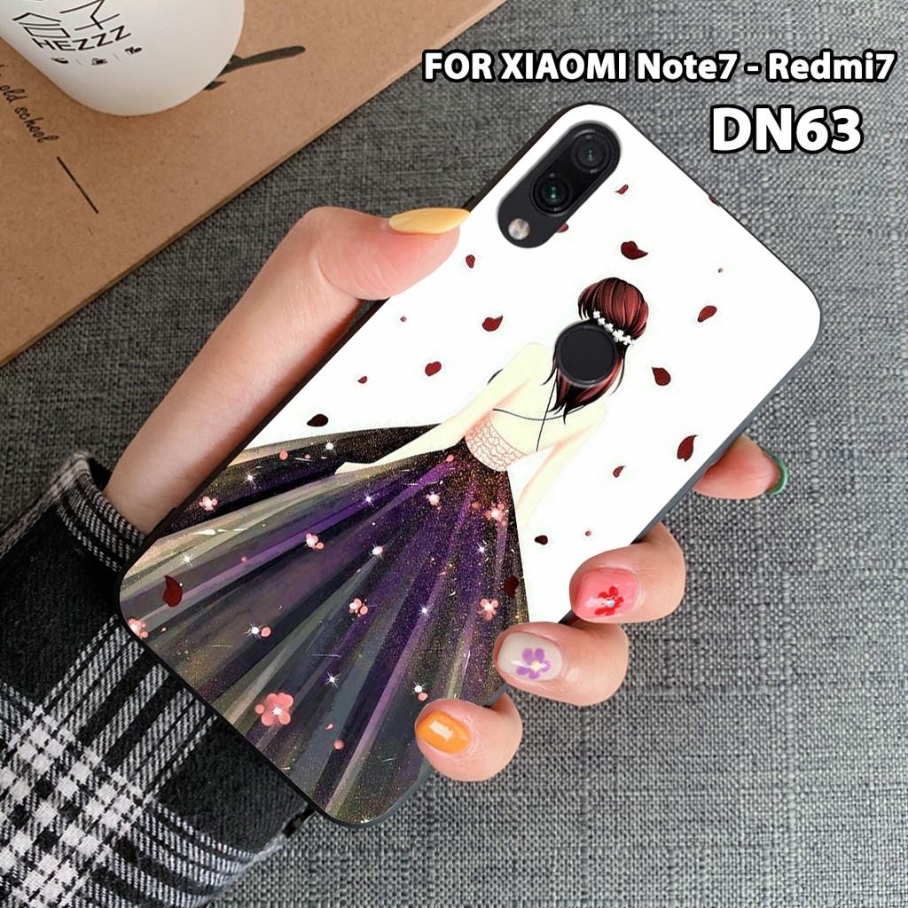 ỐP LƯNG XIAOMI REDMI NOTE 5/5PRO - XIAOMI REDMI  NOTE 6 / 6 PRO - XIAOMI REDMI NOTE 7 / 7 PRO in hình cố gái
