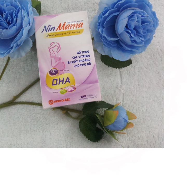 ORDER (CHÍNH HÃNG) Nin Mama, viên uống bổ sung vitamin tổng hợp cho bầu ( Hộp 30 viên nang mềm)