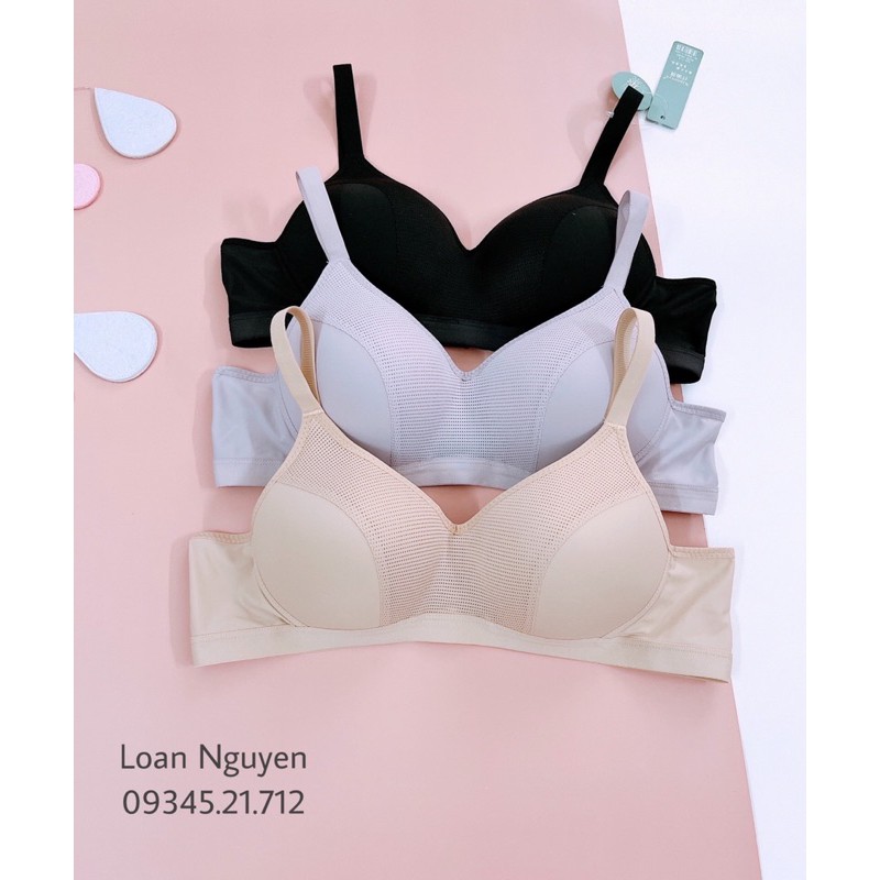 Áo ngực bigsize cotton su thông hơi không gọng