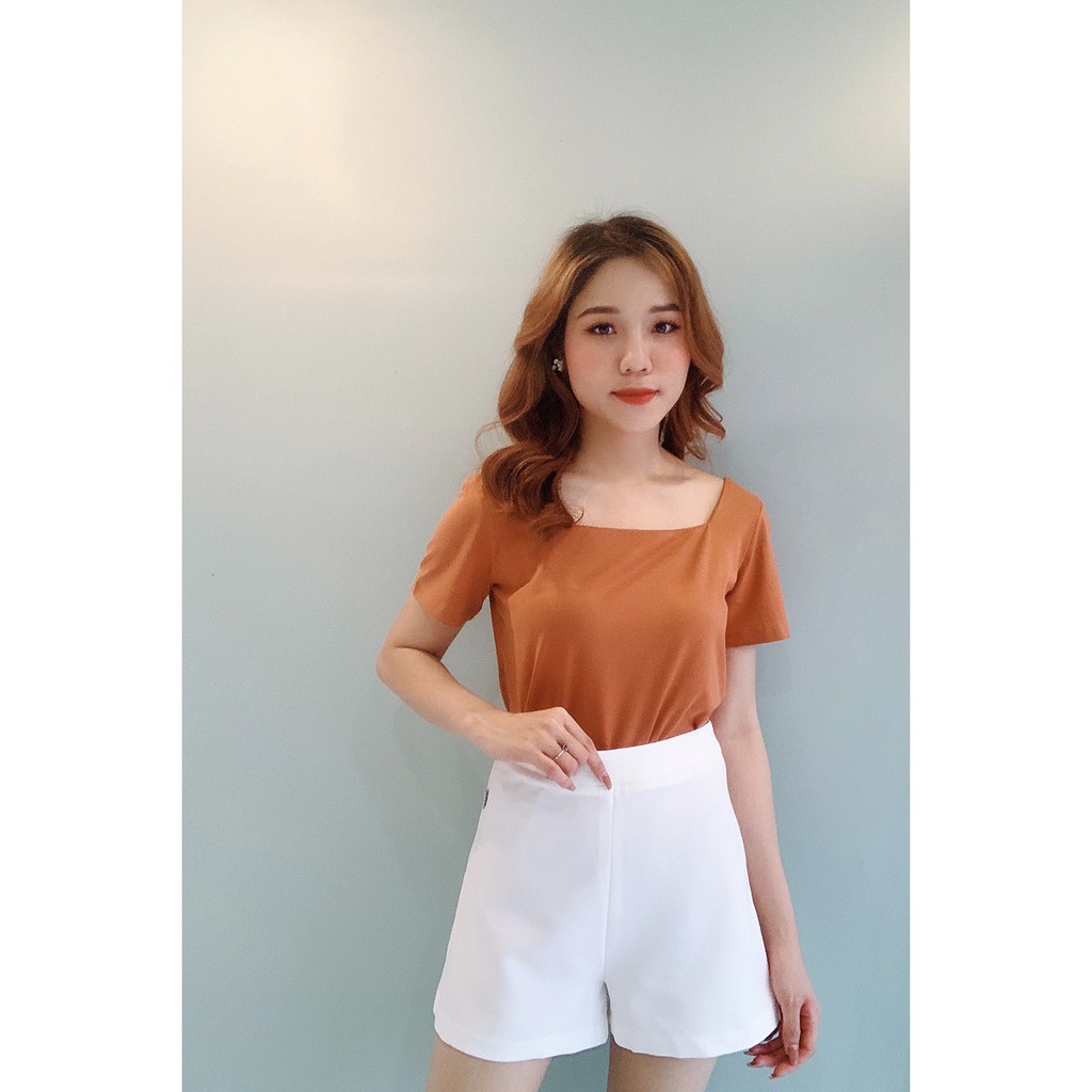 Quần shorts vải cạp liền SVA0346 - 20Again | BigBuy360 - bigbuy360.vn