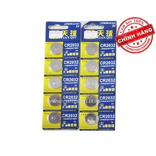 Pin cmos CR2032 chuẩn xịn/vỉ 5 viên