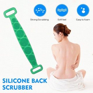 Dây tắm chà lưng silicon 2 mặt siêu mềm