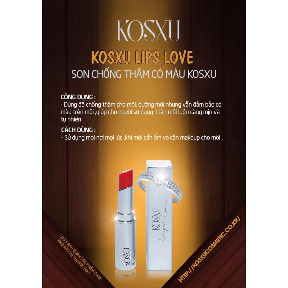 Son Kosxu - son dưỡng có màu