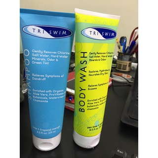 Combo 3 chai (sữa tắm + dầu gội + dầu xả ) Trisiwm 251ml