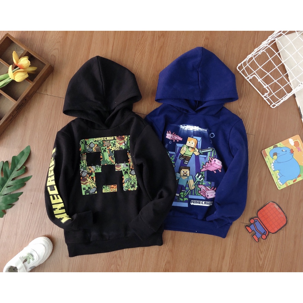 Áo nỉ Walmat Minecraft Xuất Dư