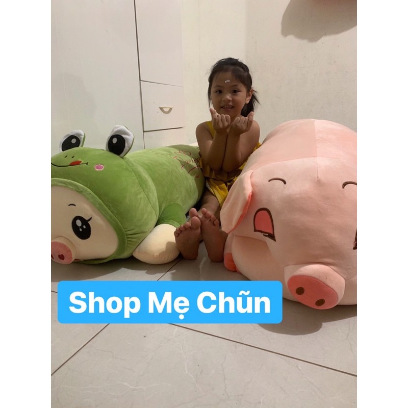 🐷🐷 Gấu Bông Lợn Sữa Tim  Siêu to Khổng Lồ Hàng nhập