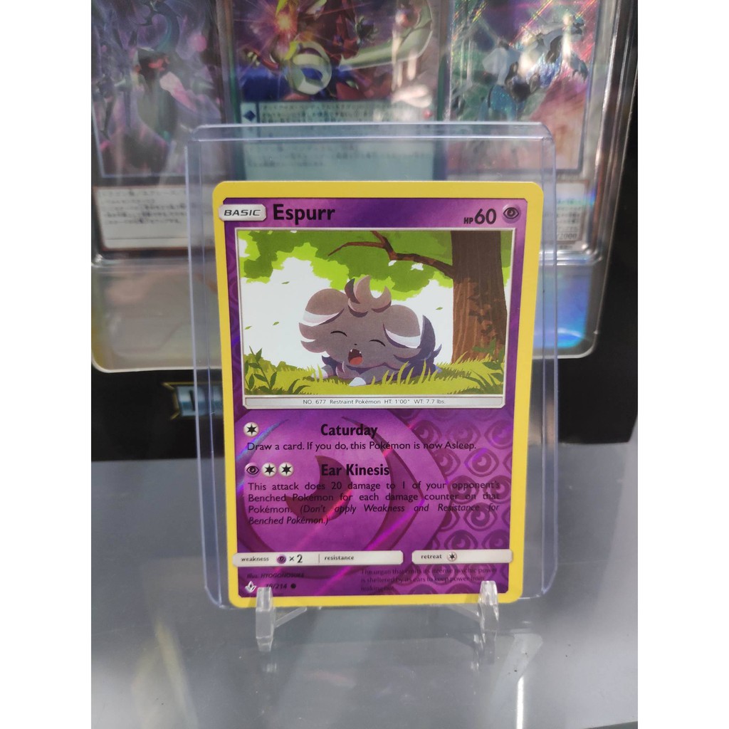 [ Dưa Hấu Yugioh ] Lá bài thẻ bài Pokemon Espurr