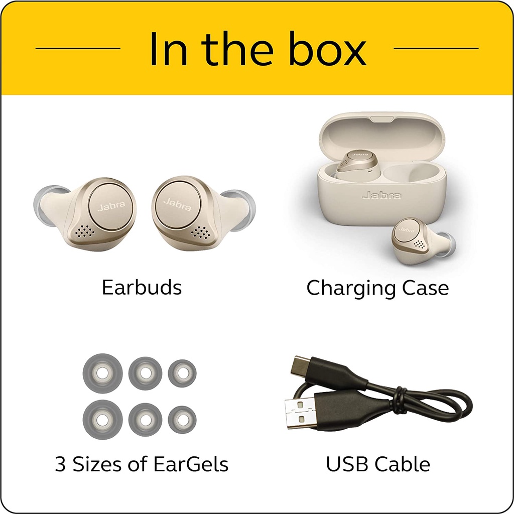 Tai Nghe True Wireless Jabra 75t | Chính Hãng