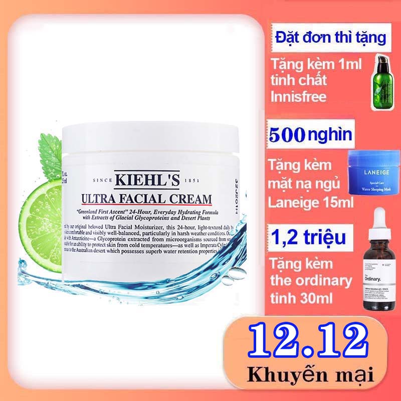 Kiehl's Ultra Facial Cream 125ml 🌸Kem Dưỡng Ẩm Siêu Cấp Kiehls