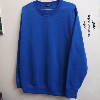 Áo sweater nỉ trơn basic unisex cryaotic10