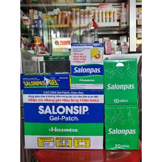 Cao dán Salonpas – Cao dán Salonsip ( Cam kết hàng chính hãng)