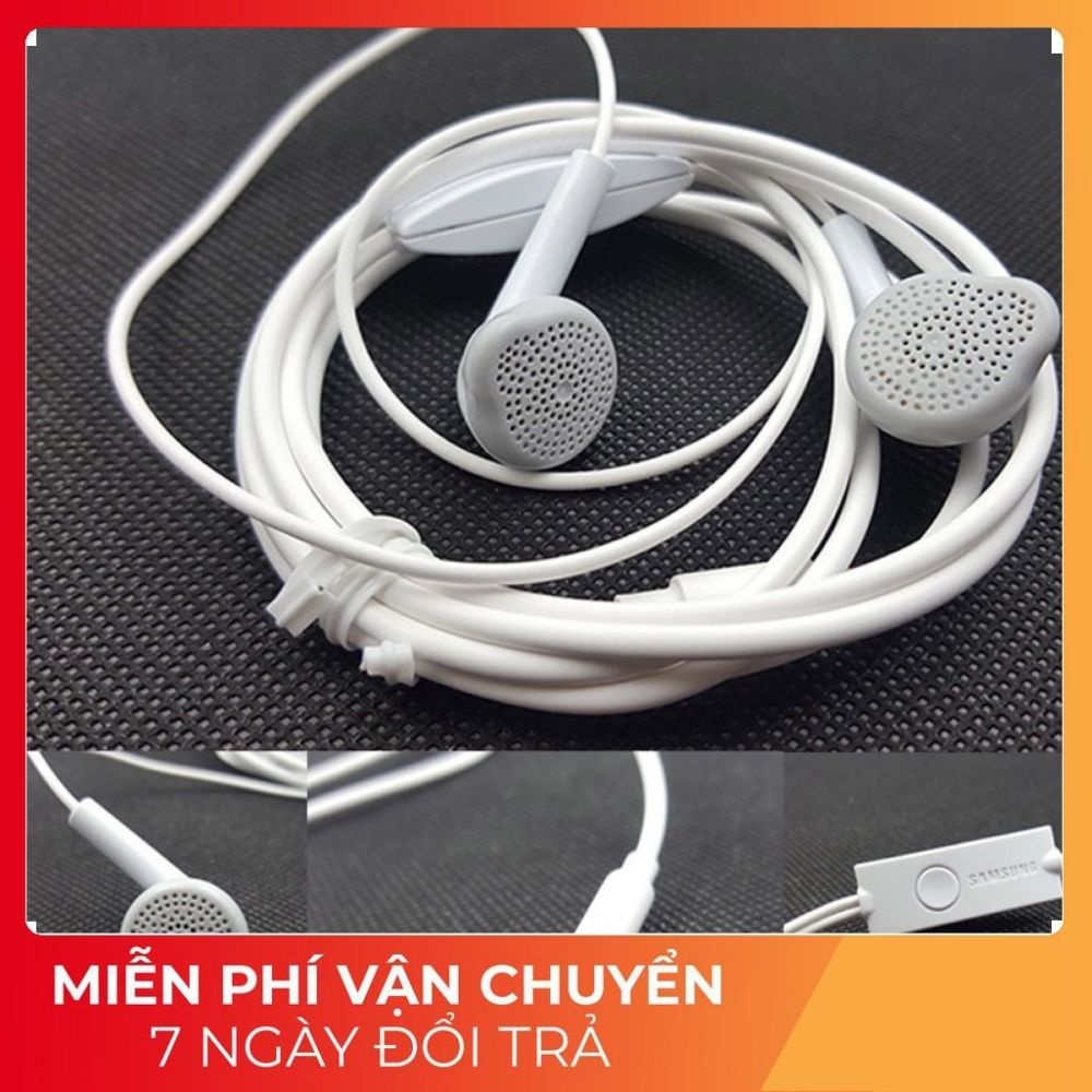 Tai Nghe có dây Samsung có mic dùng cho các máy jack tròn 3.5mm, âm thanh lớn, tai nghe dây có mic