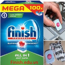 Viên rửa bát Finish Quantum max 60 viên, 100 viên, 36 viên nhập khẩu đức