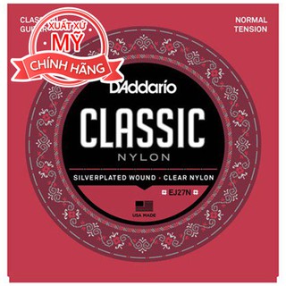 Dây đàn guitar classic cổ điển d'addario ej27n