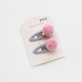 Set 2 kẹp mái tóc hình nơ cho bé gái