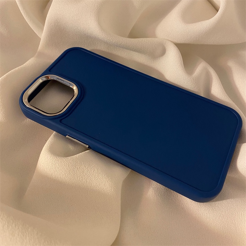 Cho IPhone 14 Ốp Điện Thoại Silicone Mềm Chống Sốc Màu Macaron Cho IPhone 11 12 13 14 Pro Max