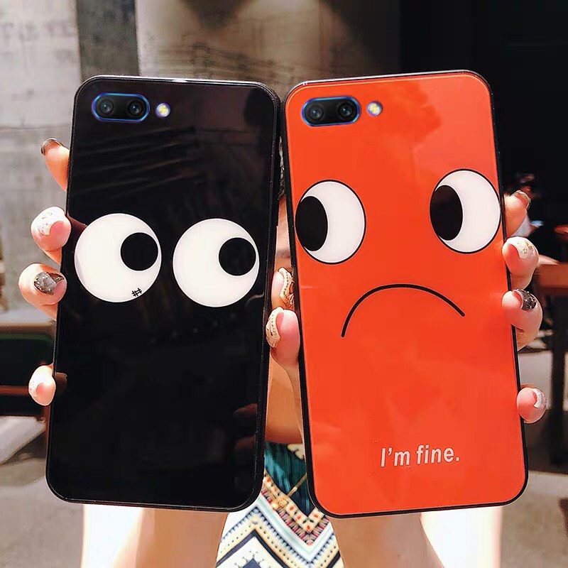 Ốp lưng iphone cặp đôi I'm fine case 14 14plus 13 pro max 12 promax 11 mini 6 6s 7 8 plus x xr xs